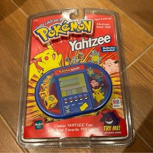 Pokemon Hasbro Electronic Handheld Yahtzee. Sealed